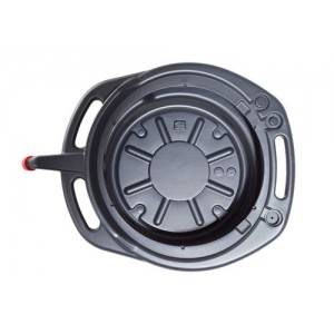 Posoda za odpadno olje in hladilno tekočino, 15 l, odprta, okrogla, s 3 ročaji