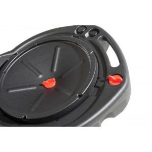 Posoda za odpadno olje in hladilno tekočino, 8 l, zaprta, okrogla, s 3 ročaji