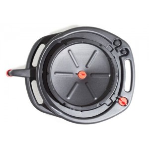 Posoda za odpadno olje in hladilno tekočino, 8 l, zaprta, okrogla, s 3 ročaji