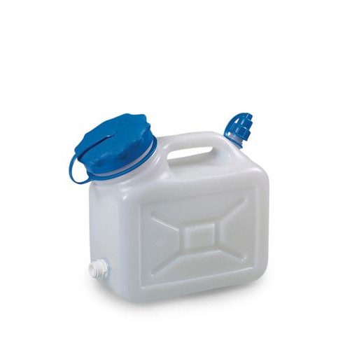 Kanister s širokim grlom, 6 litrov, z navojnim priključkom