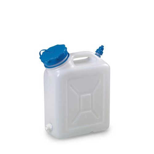 Kanister s širokim grlom, 11 litrov, z navojnim priključkom