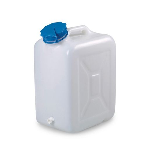 Kanister s širokim grlom, 30 litrov, z navojnim priključkom