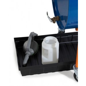 Prekucnik za sode Secu Plus z vzvodom, prašno lakirano jeklo, za jeklene/plastične sode