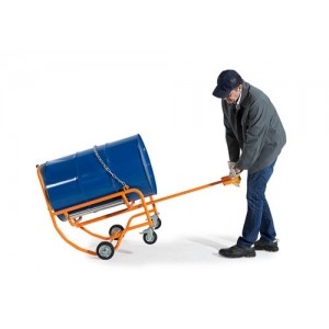 Prekucnik za sode Secu Plus z vzvodom, prašno lakirano jeklo, za jeklene/plastične sode