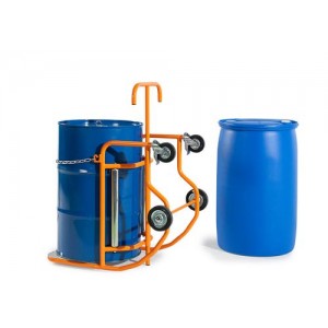 Prekucnik za sode Secu Plus z vzvodom, prašno lakirano jeklo, za jeklene/plastične sode