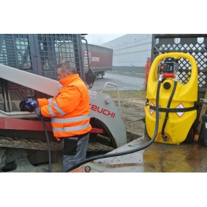 Mobilni rezervoar Caddy, dizel, 110 l, z ročno črpalko