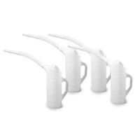 Merilni vrč (PE) z gibljivim izlivom,1 l, 4 kosi