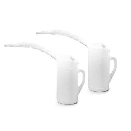 Merilni vrč (PE) z gibljivim izlivom,  3 l, 2 kosa