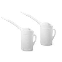 Merilni vrč (PE) z gibljivim izlivom, 5 l, 2 kosa