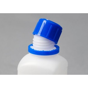 Plastenke z ozkim grlom iz HDPE, 250 ml, 30 kosov