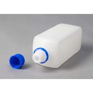 Plastenke z ozkim grlom iz HDPE, 1000 ml, 12 kosov