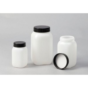 Plastenke s širokim grlom iz HDPE, 250 ml, 24 kosov