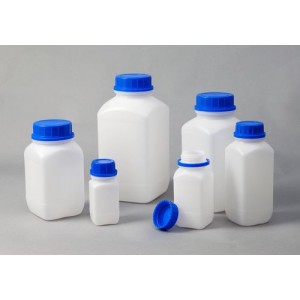 Plastenke s širokim grlom iz HDPE, 250 ml, 30 kosov