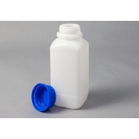 Plastenke s širokim grlom iz HDPE, 1000 ml, 12 kosov