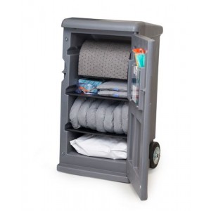 DENSORB mobilni  komplet za ukrepanje ob razlitju, z vezivnimi sredstvi Caddy M, univerzalna izvedba z granulatom