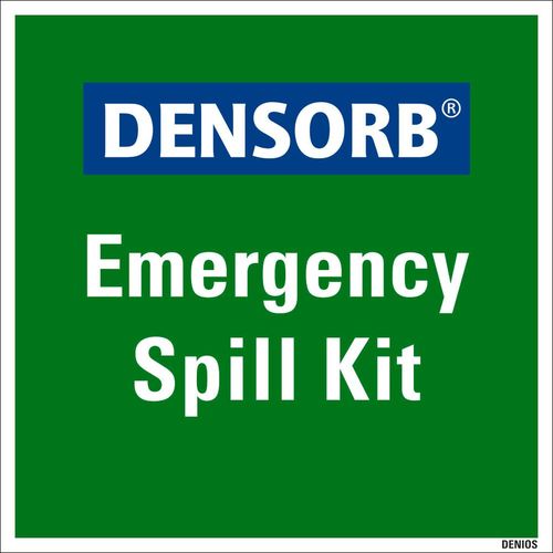  DENSORB informacijski znak za nujne primere, plastika, 400 x 400 mm