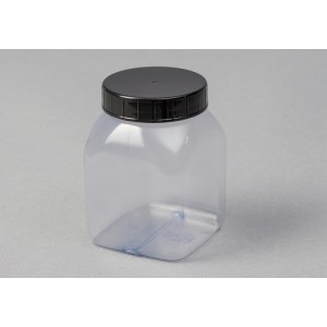 Plastenke s širokim grlom iz PVC, 500 ml, 16 kosov