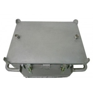 Transportni kontejner za Li-ion baterije iz nerjavečega jekla, 187 l, S-Box X1, polnilni material PyroBubbles®