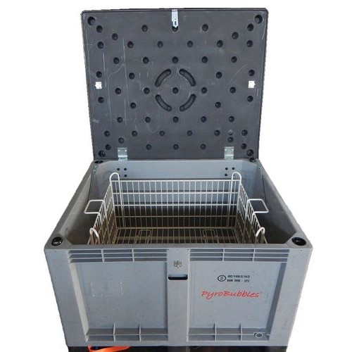 Transportni box za Li-ion baterije PE, 299 l, M-Box 2 Advanced, polnilni material PyroBubbles®