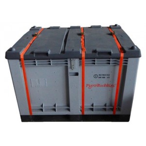 Transportni box za Li-ion baterije PE, 299 l, M-Box 2 Advanced, polnilni material PyroBubbles®