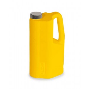 FALCON varnostna posoda iz polietilena (PE), z navojnim pokrovom, 2 l