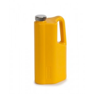 FALCON varnostna posoda iz polietilena (PE), z navojnim pokrovom, 2 l