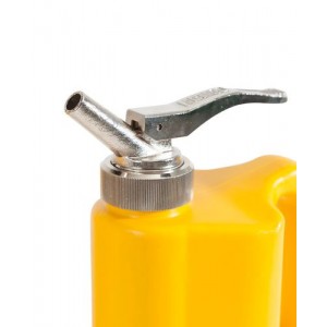 FALCON varnostna posoda iz polietilena (PE), s fino dozirno pipo, 1 l