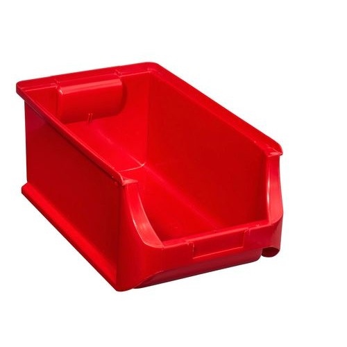 Zabojček PRO-LINE A4, PP, 205 x 355 x 150 mm, rdeč, PU = 12 kos