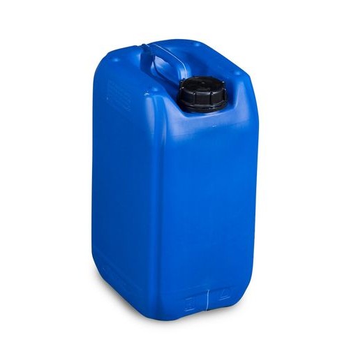 Plastični kanister iz polietilena (PE), antistatičen, 12 litrov, moder
