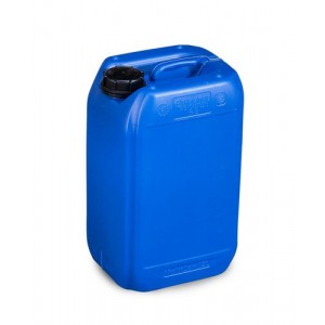 Plastični kanister iz polietilena (PE), antistatičen, 12 litrov, moder