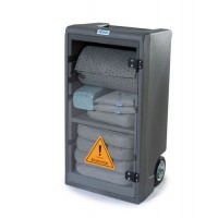 DENSORB komplet za ukrepanje ob razlitju, univerzalni, v vozičku