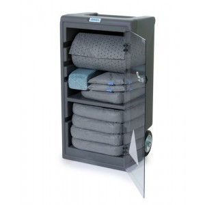 DENSORB komplet za ukrepanje ob razlitju, univerzalni, v vozičku