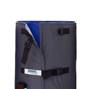 Grelni plašč DENIOS pro-line, digitalni regulator temperature, za sod 200 l