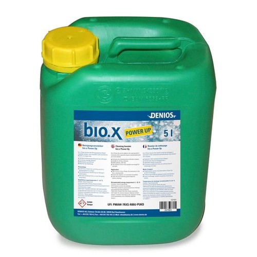 Ojačevalec čistila BIO.X Power Up v 5 l, dodatek za čistilne kopeli BIO.X, brez hlapnih organskih spojin 