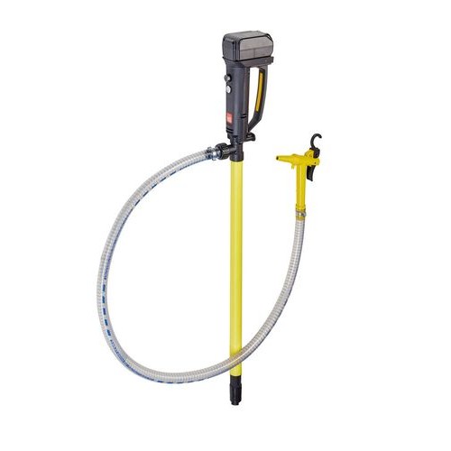 Akumulatorska črpalka B2 iz PP, za kemikalije, 260 W, globina potopitve 1000 mm, cev 1,5 m, šoba