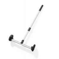 Magnetna metla z nastavljivim teleskopskim ročajem, kolesa