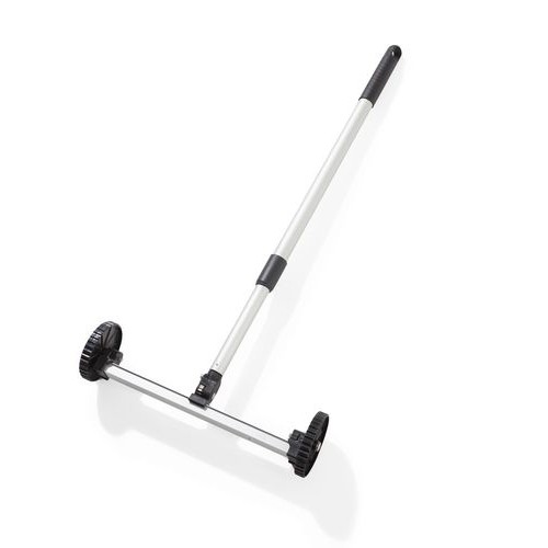 Magnetna metla z nastavljivim teleskopskim ročajem, kolesa