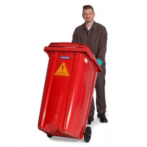 DENSORB zasilni set, vezivo v rdečem zabojniku B 36, za kemikalije