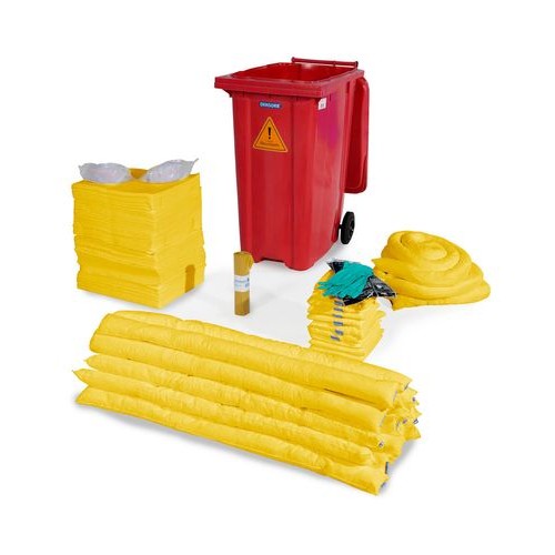 DENSORB zasilni set, vezivo v rdečem zabojniku B 36, za kemikalije