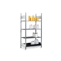 Regal za nevarne snovi GKG 1060 pro, PE pladenj, PE rešetka, 1060 x 637 x 2000 mm, osnovni regal