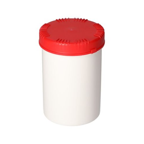 Plastični kozarci iz HDPE s pokrovom, 1000 ml, 5 kosov