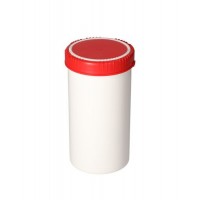 Plastični kozarci iz HDPE s pokrovom, 1300 ml, 5 kosov