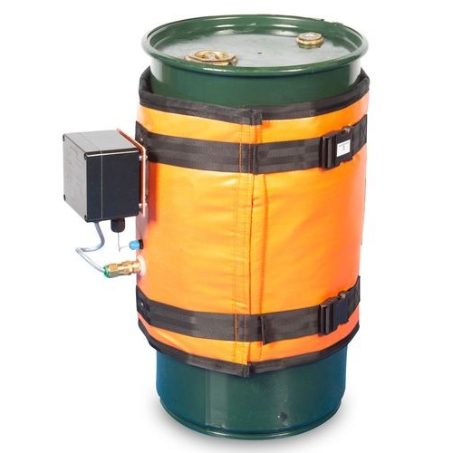Grelni plašč za 60 l sode, protieksplozijska zaščita T3, termostat 0 - 85°C, 1100 - 1250 mm, 275 vatov