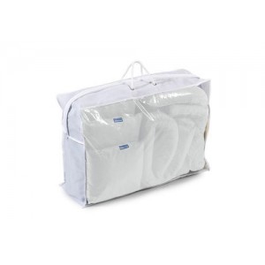 DENSORB komplet veziv za ukrepanje ob razlitju olja, v prozorni torbi, 76 l