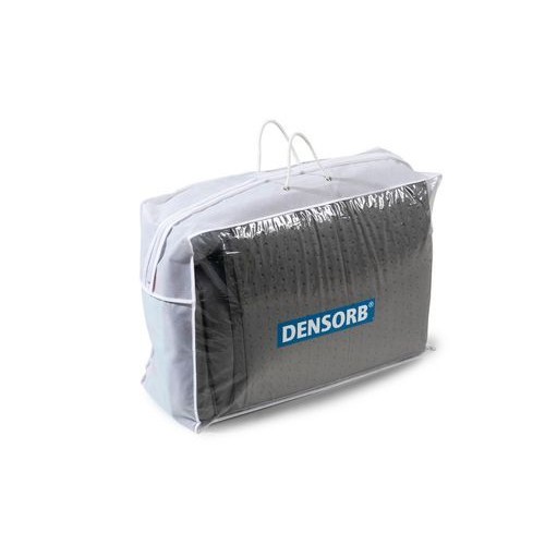 DENSORB komplet za ukrepanje ob razlitju, v prozorni torbi, univerzalna izvedba, 76 l