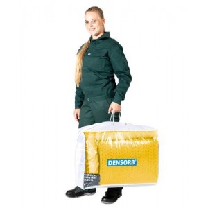 DENSORB komplet veziva za nujne primere  v prozorni torbi, posebna izvedba, 76 l