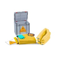 DENSORB komplet veziv za nujne primere v Euro zabojniku, za kemikalije