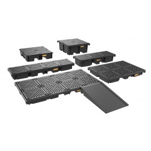 PE lovilna posoda 270/8 s PE rešetko