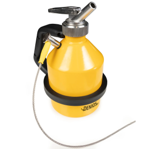 Varnostna ročka 1L, jeklo, s pipo za natančno doziranje