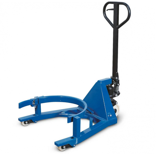 Paletni voziček za 205 l sode, z objemko za sode, višina dviga 0-110 mm